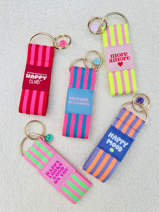 Schlüsselanhänger bunt/ Keychain/ Schlüsselband/ Anhänger